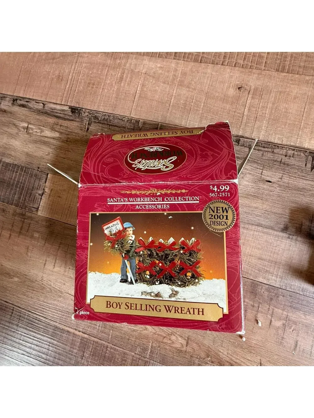 Santa's‎ Workbench BOY SELLING WREATH 2001